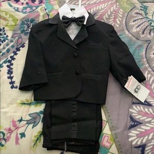 Boys black tuxedo